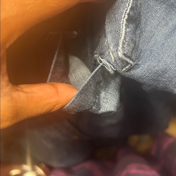 Merona Blue Denim Midi Dress - Picture 8 of 9